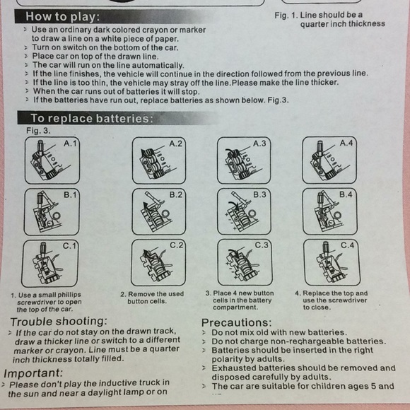 FINAL SALE PRICE NIP Inductive Truck Toy - Fun for all! - Picture 7 of 7